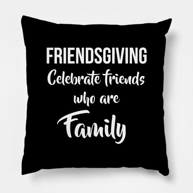 Friendsgiving Pillow by tanambos