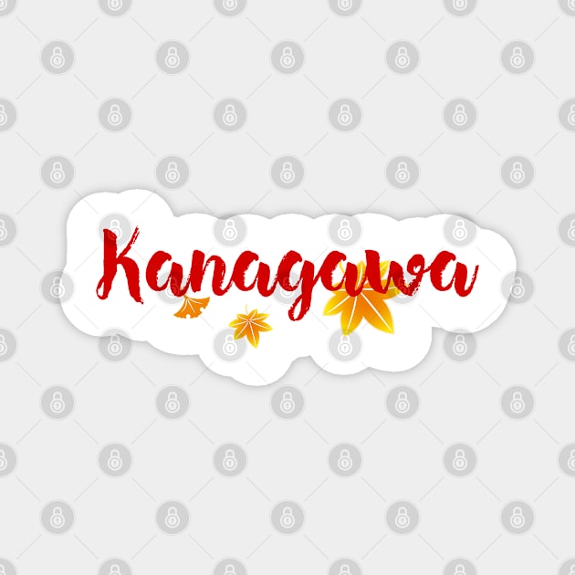 Enjoy Autumn in Kanagawa Magnet by ArtMomentum