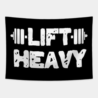 Lift Heavy Workout Fitness Tapestry