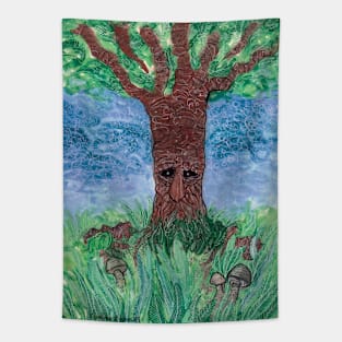 Wise Old Tree Tapestry