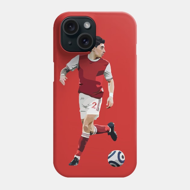 Hector Bellerin Phone Case by Webbed Toe Design's