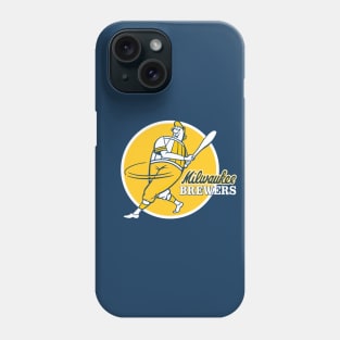 Classic Brewers Hitter Phone Case