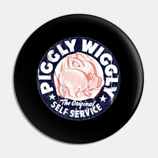 Piggly Wiggly Blue Pin