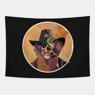 Undead Sheriff Tapestry