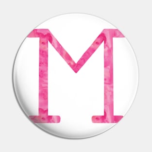 Mu greek letter Pin