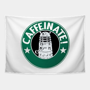 Dalek Starbucks Tapestry