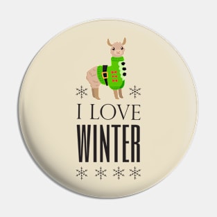 Christmas quotes with llama design Pin