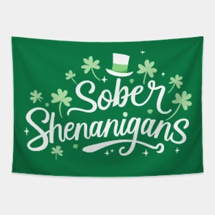 St Patrick's Sober Shenanigans Tapestry