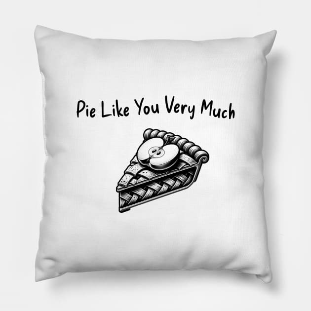 Apple Pie Love Cafe Sweet Japan Kawaii Slice Pillow by Flowering Away