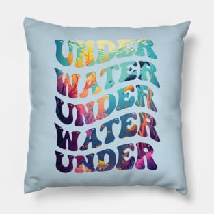 Under Water Wonder: A Colorful Aquatic Journey Pillow