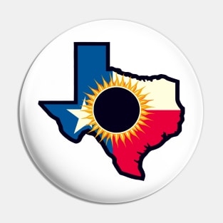 Solar Eclipse Texas 2024 Pin