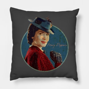 vintage style poppers Pillow