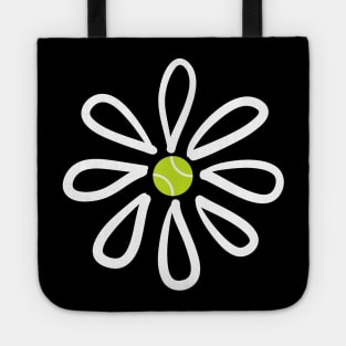 Tennis shirts, Flower Daisy Tennis Center Tote