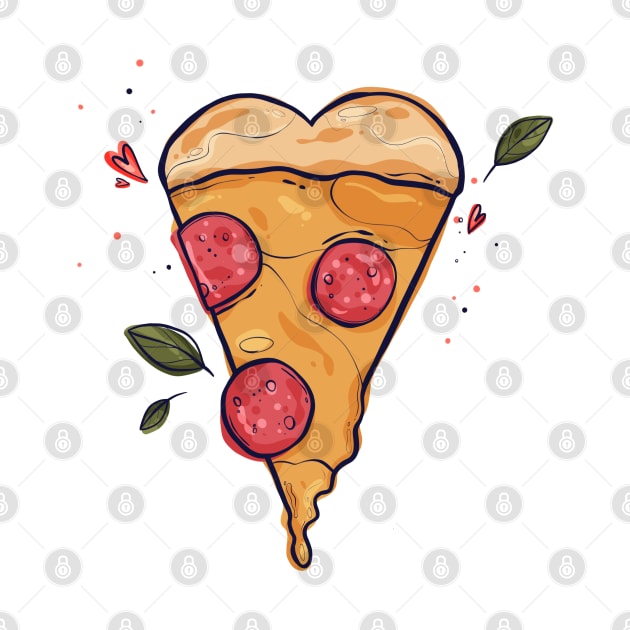 Pizza Love by carolindiamanti