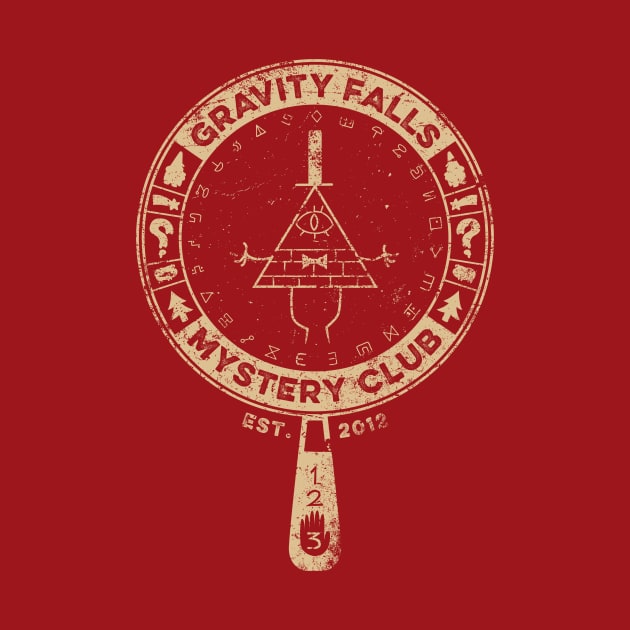 Gravity Falls Mystery Club by alecxps