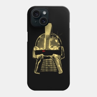 Battlestar Galactica Gold Cylon by HomeStudio Phone Case