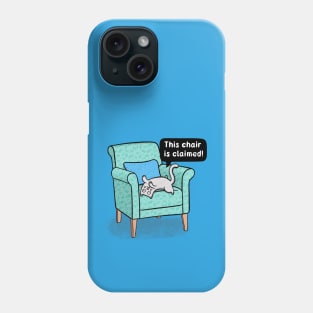 Cat on a Chair Phone Case