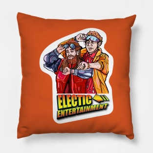 Electic Entertainment Logo Pillow