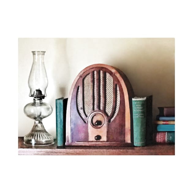 Music - Vintage 1930s Radio by SusanSavad