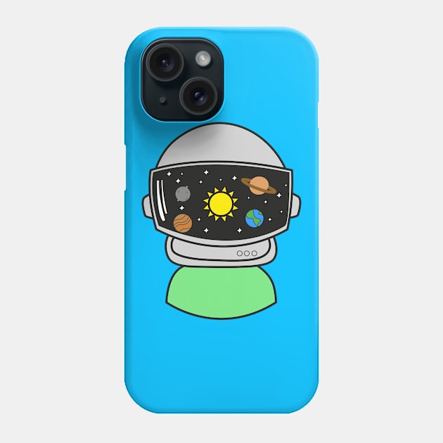 Astronaut Phone Case by fanurb