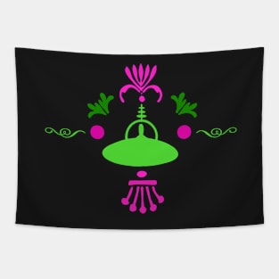 Simple and Elegant UFO Tapestry