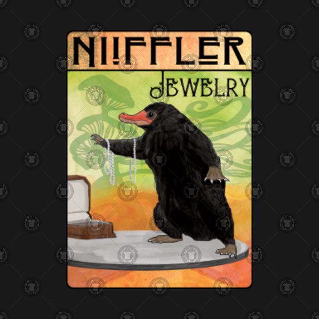 Niffler Jewelry Harry Potter TShirt TeePublic