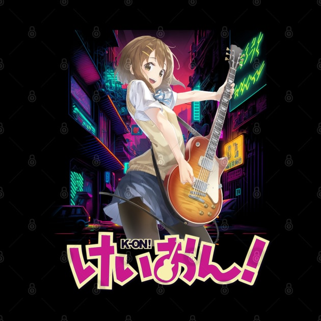 Yui's Melody Magic K-On Music Sensation Tee by NinaMcconnell