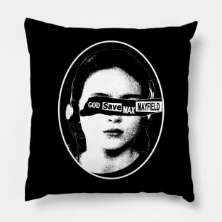 Cool 80's Retro Punk Band Parody Pillow