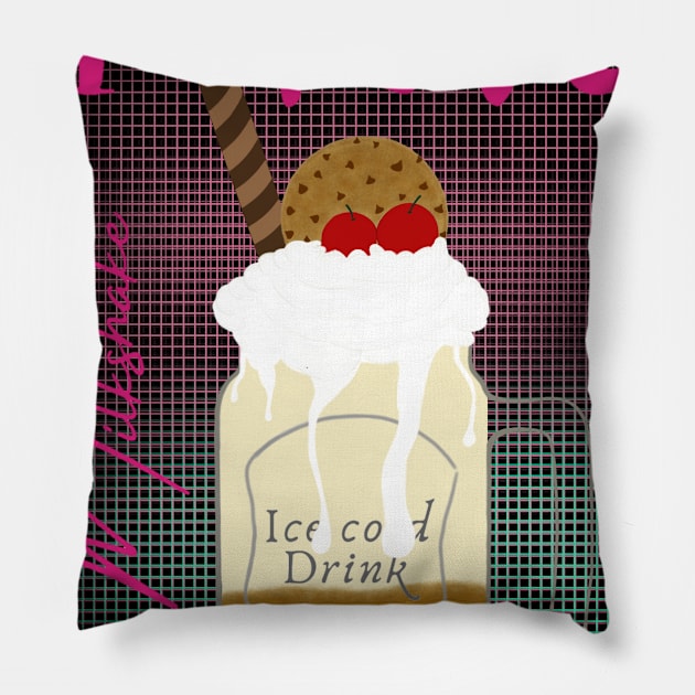 I love milkshake Pillow by Prince