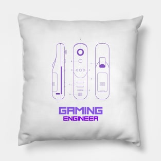 Gaming Engineer Pillow