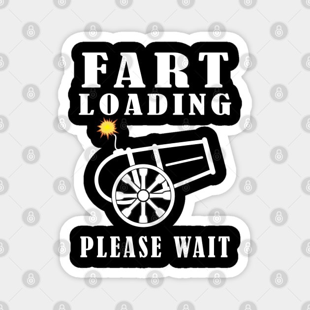 Fart Loading Please Wait Magnet by ArticArtac