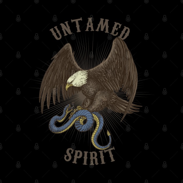 Untamed Wild Spirit by Tonymidi Artworks Studio