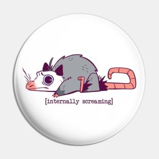 Opossum - Internal Screaming Pin