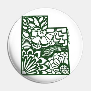 Utah Sticker_Green Pin
