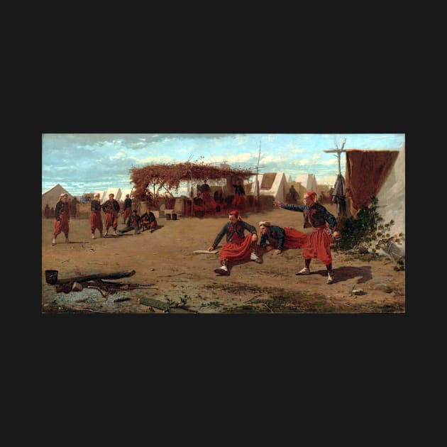 Winslow Homer Pitching Quoits by pdpress