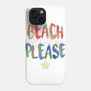 OTE beach please w/ star Phone Case