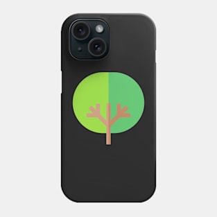 tree icon Phone Case