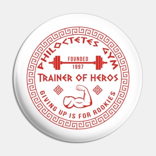 Trainer of heros Pin