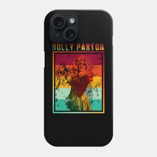 Dolly Parton | Retro poster Phone Case