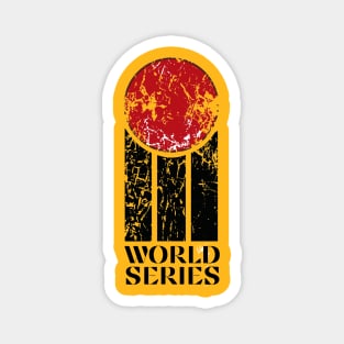 Vintage World Series Cricket Magnet