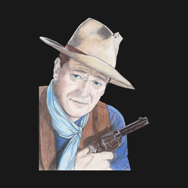 John Wayne by paulnelsonesch