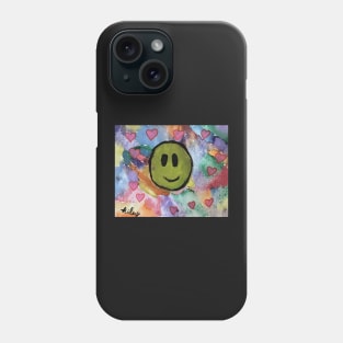 Smiling Love by Riley Phone Case