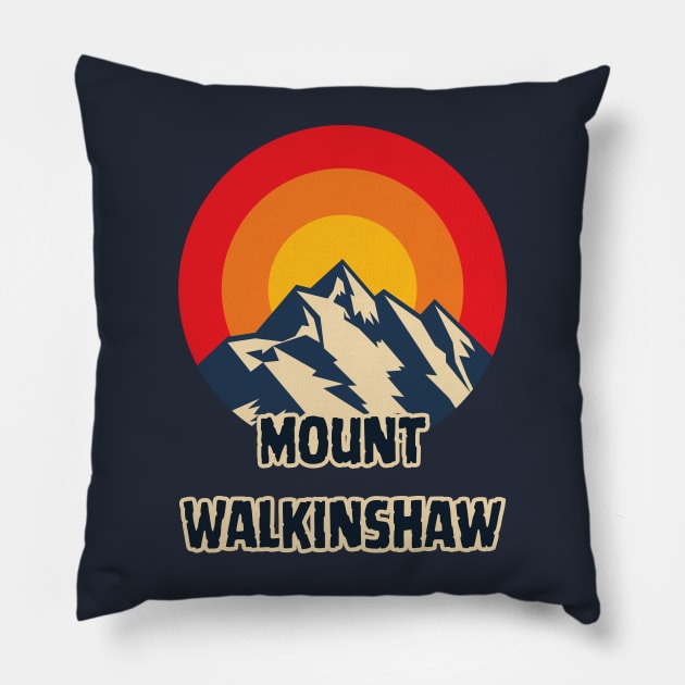 Mount Walkinshaw Pillow by Canada Cities