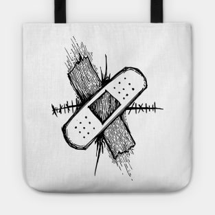 Abstract Plaster Tote