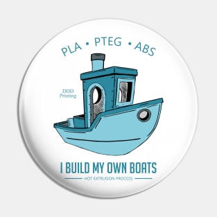 I build my own boats Pin