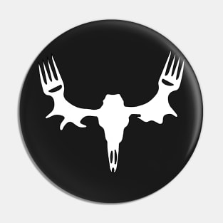 Meat Eater Deer Skull Pin