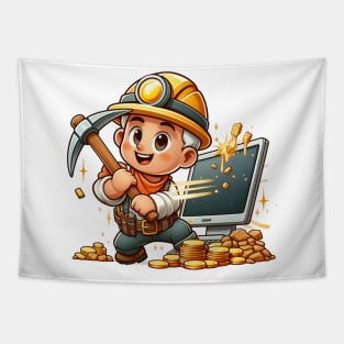 Crypto Miner Tapestry