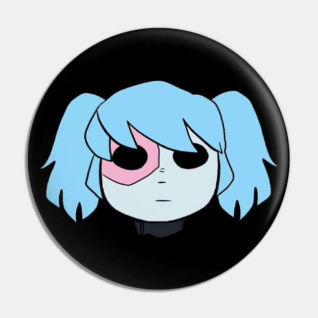 Sally Face Pin by WiliamGlowing