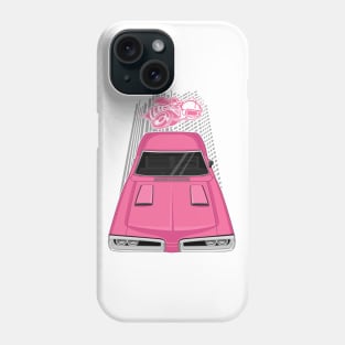 Dodge Coronet Super Bee 1970 - pink Phone Case