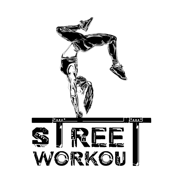 Street Strength workout - Bar sister by Speevector